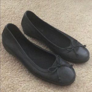 Navy Blue Ballet Shoes